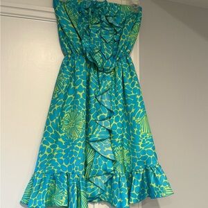 Lilly Pulitzer Lime Green Fabric